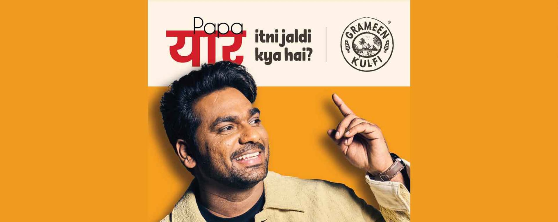Grameen Kulfi Partners with Zakir Khan for Papa India Tour Across 30 Cities