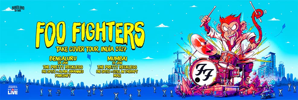 Foo Fighters Announces First-Ever India Tour in January 2027
