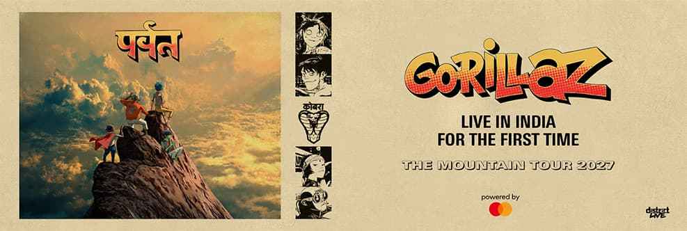 Gorillaz Set for Long-Awaited India Debut with The Mountain Tour